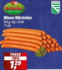 Simmel Drebacher Wiener Würstchen Angebot