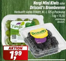 Simmel Nergi Mini Kiwis oder Driscoll's Brombeeren Angebot