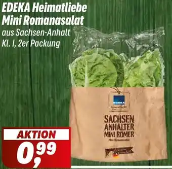 Simmel EDEKA Heimatliebe Mini Romanasalat Angebot