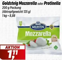 Simmel Goldsteig Mozzarella oder Protinella Angebot