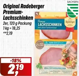 Simmel Original Radeberger Premium Lachsschinken Angebot