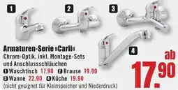 B1 Discount Baumarkt Armaturen-Serie Carli Angebot