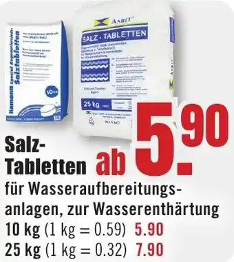 B1 Discount Baumarkt Salz Tabletten Angebot