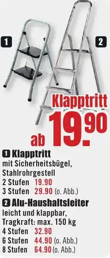 B1 Discount Baumarkt Klapptritt Angebot