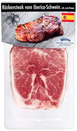 Kaufland Willms Ibérico-Schwein Rückensteak Angebot