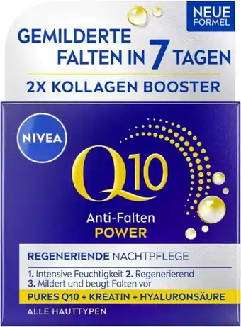 Kaufland Nivea Q10 Power Anti-Falten Nachtpflege Angebot