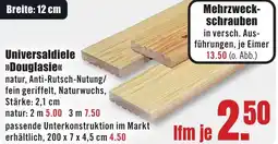 B1 Discount Baumarkt Universaldiele Douglasie Angebot