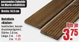 B1 Discount Baumarkt Holzdiele Kiefer Angebot