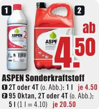 B1 Discount Baumarkt ASPEN Sonderkraftstoff Angebot