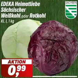 Simmel EDEKA Heimatliebe Sächsischer Weißkohl oder Rotkohl Angebot