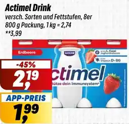 Simmel Actimel Drink Angebot