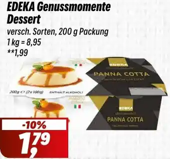 Simmel EDEKA Genussmomente Dessert Angebot