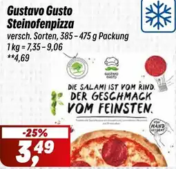 Simmel Gustavo Gusto Steinofenpizza Angebot