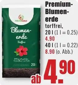B1 Discount Baumarkt Premium Blumenerde Angebot
