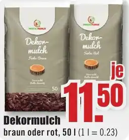 B1 Discount Baumarkt Dekormulch Angebot