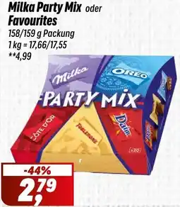 Simmel Milka Party Mix oder Favourites Angebot