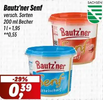 Simmel Bautz'ner Senf Angebot