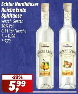 Simmel Echter Nordhäuser Reiche Ernte Spirituose Angebot