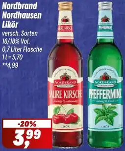 Simmel Nordbrand Nordhausen Likör Angebot