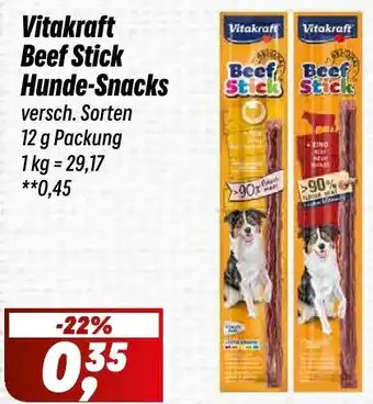 Simmel Vitakraft Beef Stick Hunde-Snacks Angebot