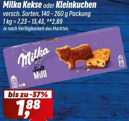 Simmel Milka Kekse oder Kleinkuchen Angebot