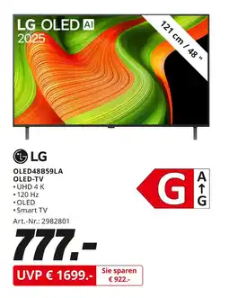MediaMarkt Lg oled48b59la oled-tv Angebot