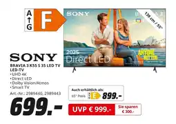 MediaMarkt Sony bravia 3 k55 s 35 led tv Angebot