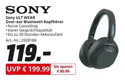 MediaMarkt Sony ult wear over-ear bluetooth kopfhörer Angebot