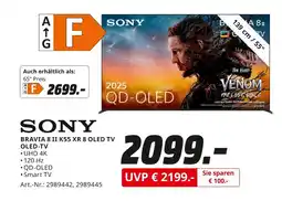 MediaMarkt Sony bravia 8 ii k55 xr 8 oled tv Angebot