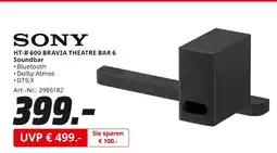 MediaMarkt Sony ht-b 600 bravia theatre bar 6 soundbar Angebot
