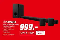 MediaMarkt Yamaha true x surround 50a heimkinosystem Angebot