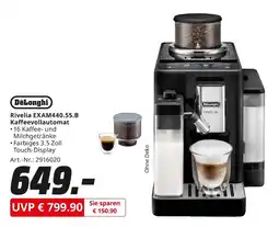 MediaMarkt Delonghi rivelia exam440.55.b kaffeevollautomat Angebot