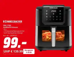 MediaMarkt Rommelsbacher frh 1700 heißluftfritteuse Angebot