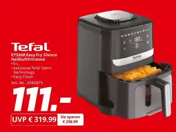 MediaMarkt Tefal ey5568 easy fry silence heißluftfritteuse Angebot