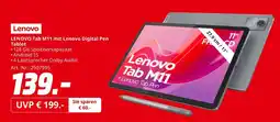 MediaMarkt Lenovo tab m11 mit lenovo digital pen tablet Angebot