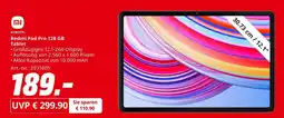 MediaMarkt Xiaomi redmi pad pro 128 gb tablet Angebot