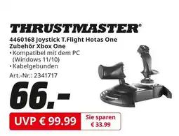MediaMarkt Thrustmaster joystick t.flight hotas one zubehör xbox one Angebot