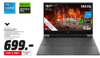 MediaMarkt Hp victus 16-r1358ng gaming notebook Angebot