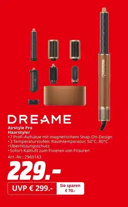 MediaMarkt Dreame airstyle pro haarstyler Angebot
