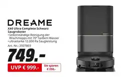 MediaMarkt Dreame x40 ultra complete schwarz saugroboter Angebot