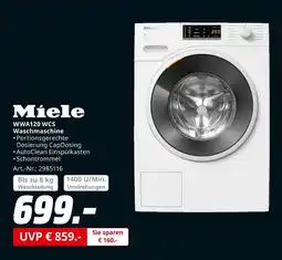 MediaMarkt Miele wwa120 wcs waschmaschine Angebot