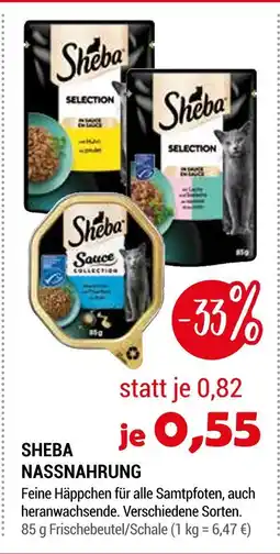 Zookauf Sheba nassnahrung Angebot
