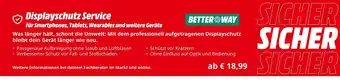 MediaMarkt Better way displayschutz service Angebot
