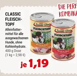 Zookauf Classic dog fleischtopf Angebot
