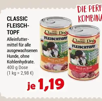 Zookauf Classic dog fleischtopf Angebot