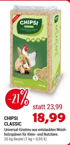 Zookauf Chipsi classic Angebot