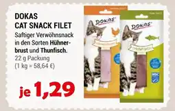 Zookauf Dokas cat snack filet Angebot