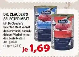 Zookauf Dr. clauder's selected meat Angebot