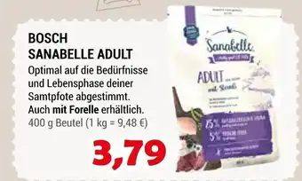 Zookauf Bosch sanabelle adult Angebot