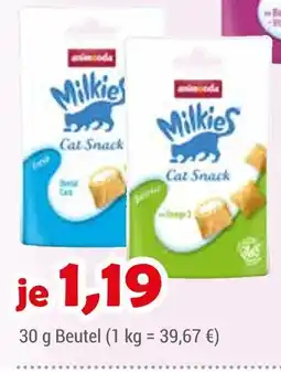 Zookauf Animonda milkies Angebot
